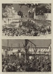 Der königliche Besuch in Indien, Bombay